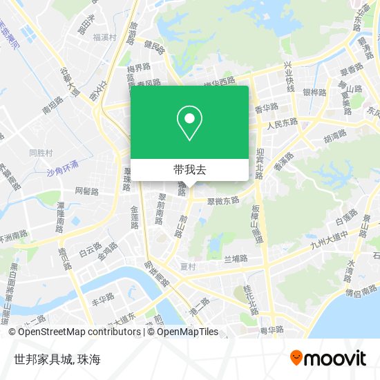 世邦家具城地图
