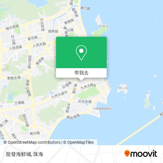 龍發海鮮城地图