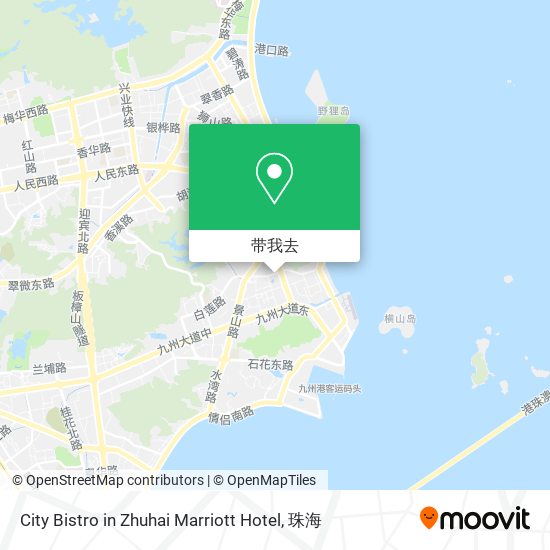 City Bistro in Zhuhai Marriott Hotel地图
