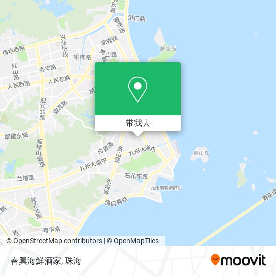 春興海鮮酒家地图