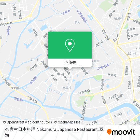 奈家村日本料理 Nakamura Japanese Restaurant地图