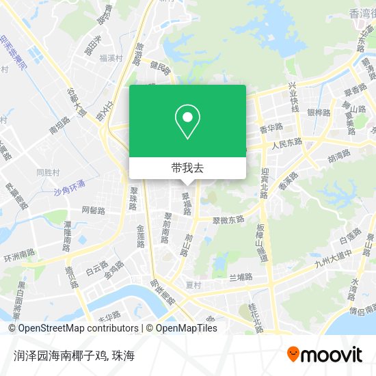 润泽园海南椰子鸡地图