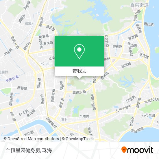 仁恒星园健身房地图