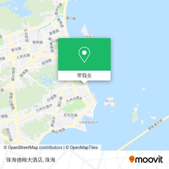 珠海德翰大酒店地图