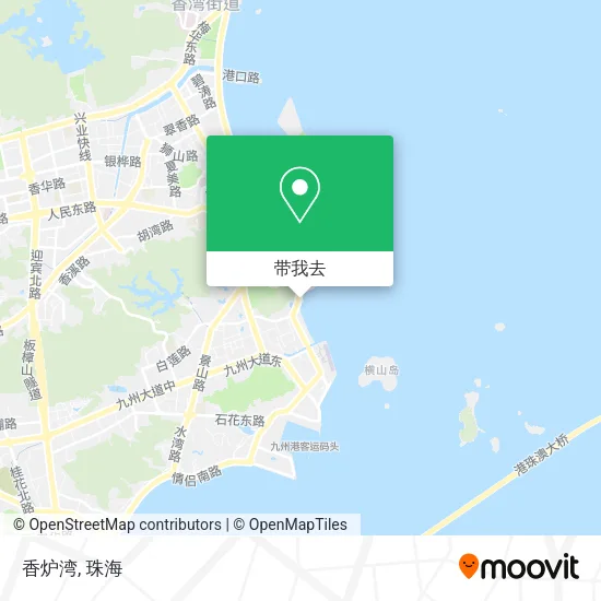 香炉湾地图