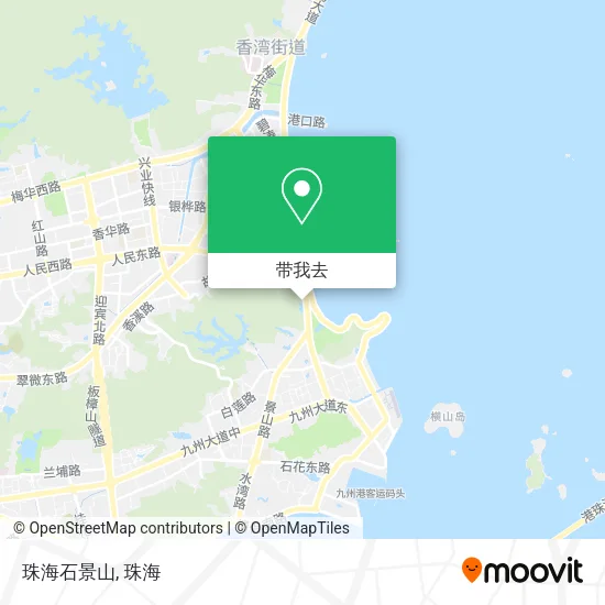 珠海石景山地图
