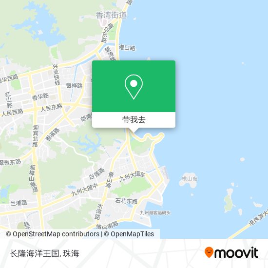 长隆海洋王国地图