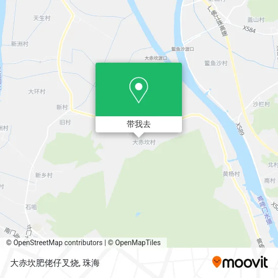 大赤坎肥佬仔叉烧地图
