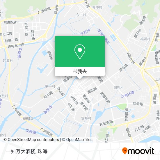 一知万大酒楼地图