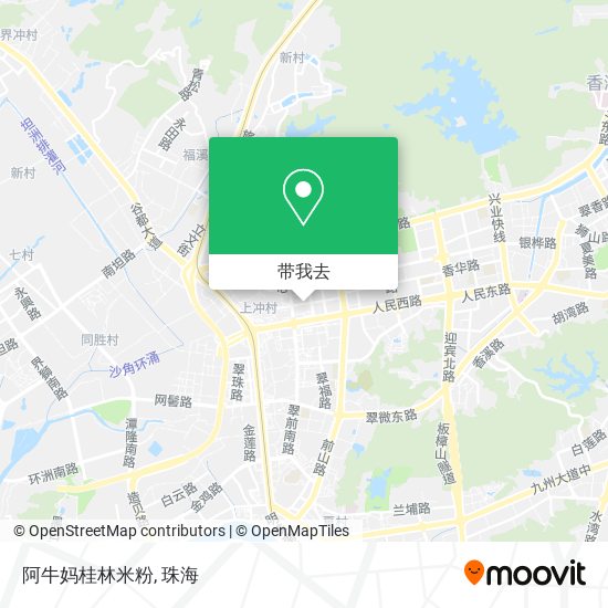 阿牛妈桂林米粉地图