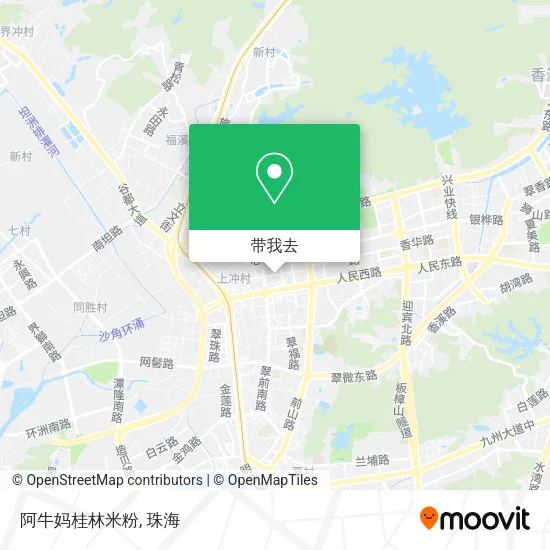 阿牛妈桂林米粉地图