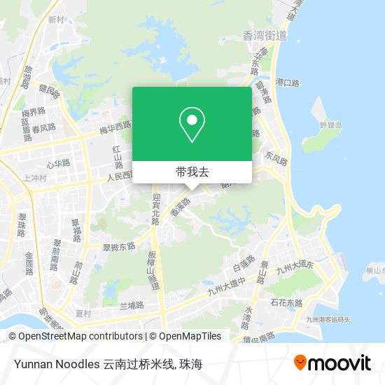 Yunnan Noodles 云南过桥米线地图