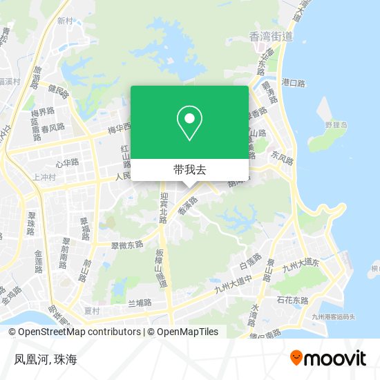 凤凰河地图