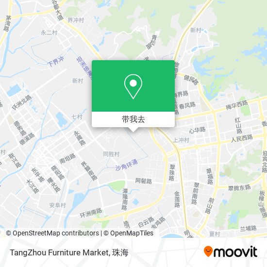 TangZhou Furniture Market地图