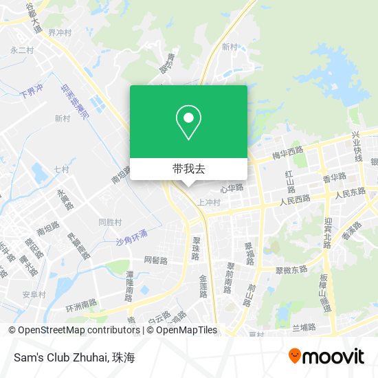 Sam's Club Zhuhai地图