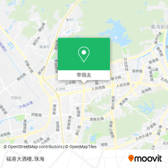 福港大酒楼地图