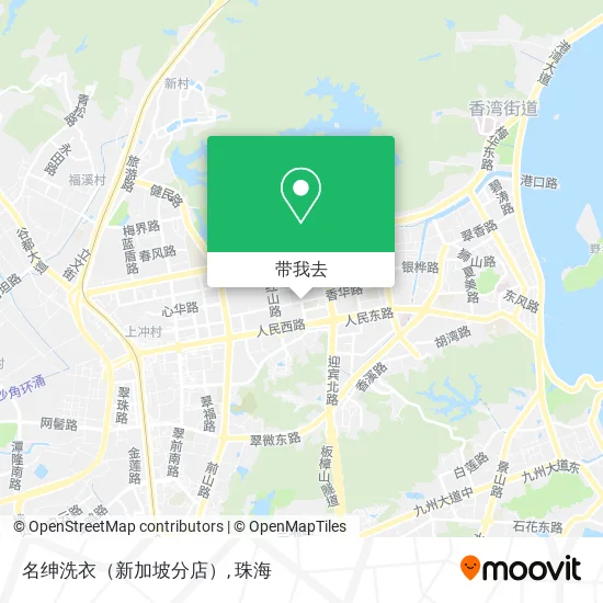 名绅洗衣（新加坡分店）地图