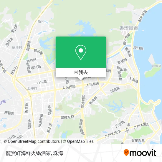 龍寶軒海鲜火锅酒家地图