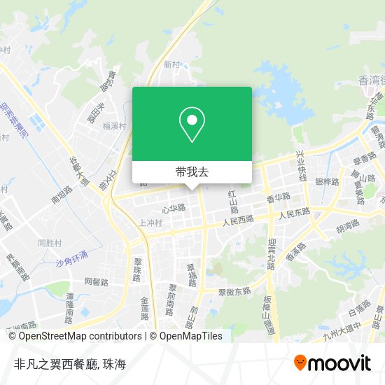 非凡之翼西餐廳地图