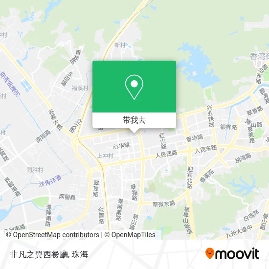 非凡之翼西餐廳地图
