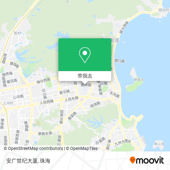 安广世纪大厦地图
