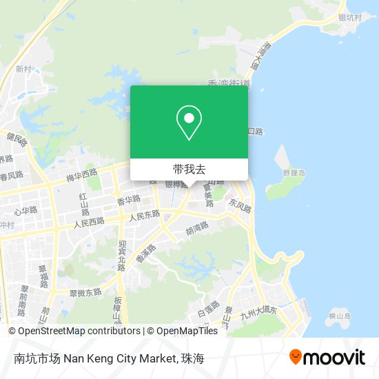 南坑市场 Nan Keng City Market地图
