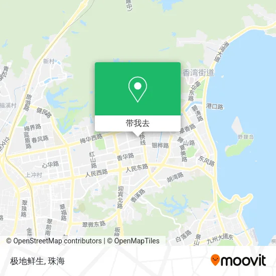 极地鲜生地图