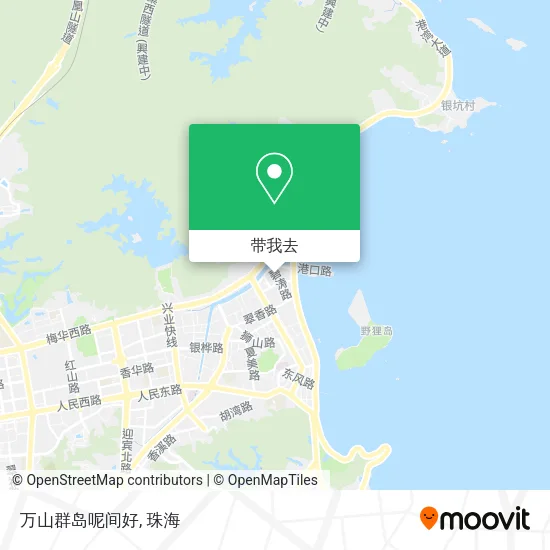 万山群岛呢间好地图