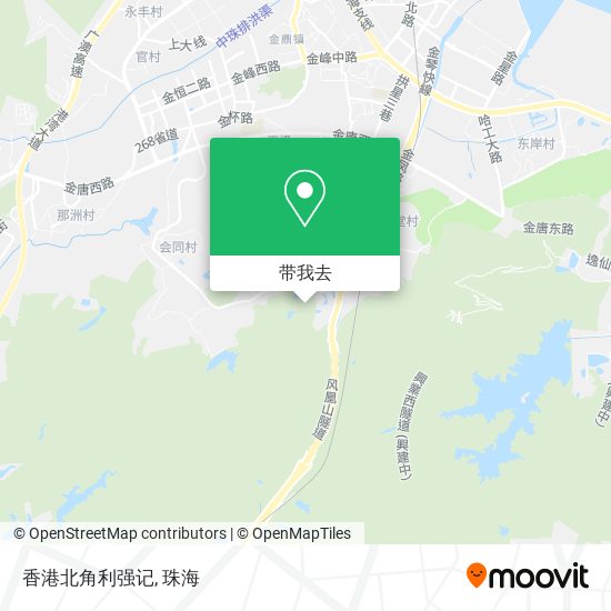 香港北角利强记地图