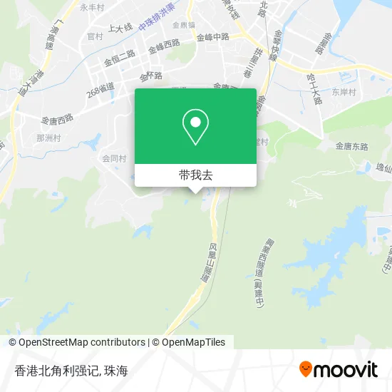 香港北角利强记地图