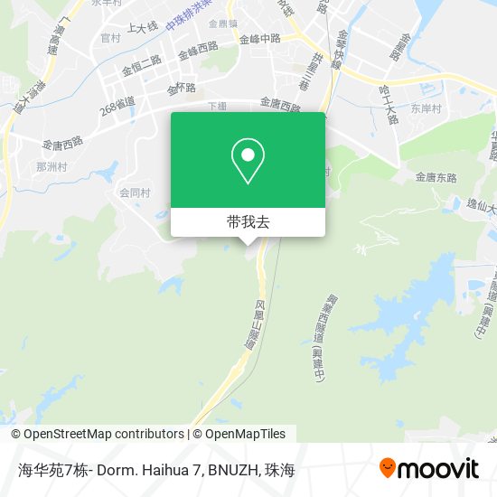 海华苑7栋- Dorm. Haihua 7, BNUZH地图