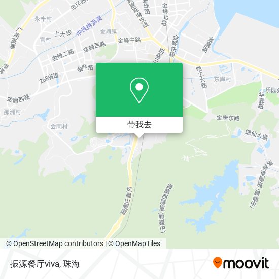 振源餐厅viva地图