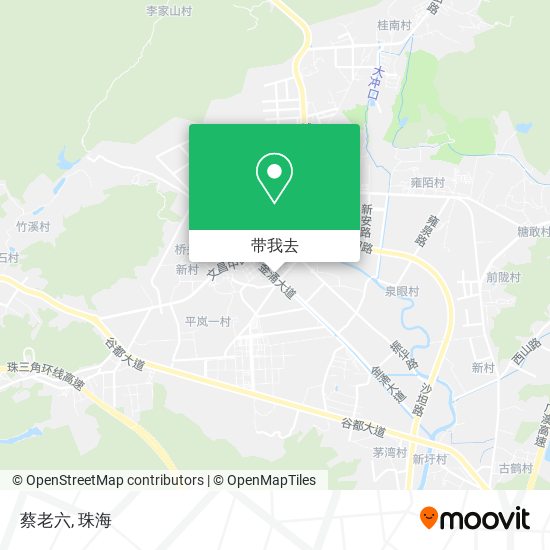 蔡老六地图