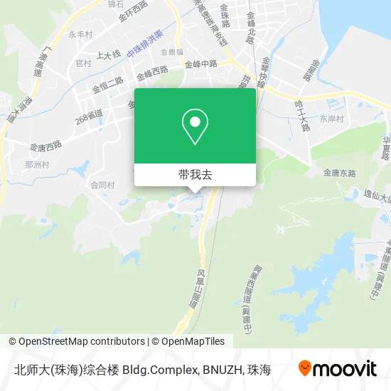 北师大(珠海)综合楼 Bldg.Complex, BNUZH地图