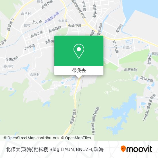 北师大(珠海)励耘楼 Bldg.LIYUN, BNUZH地图