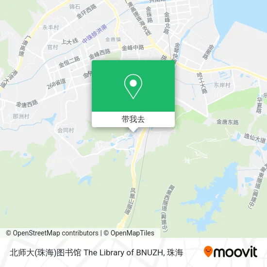北师大(珠海)图书馆 The Library of BNUZH地图