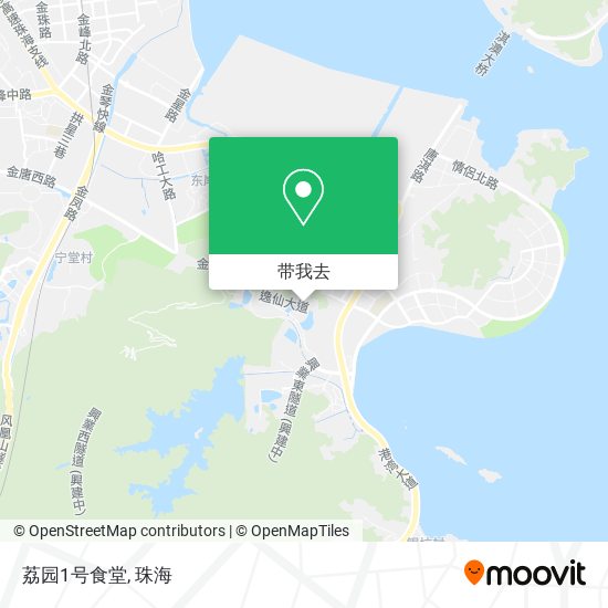 荔园1号食堂地图