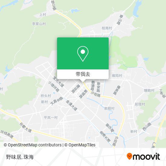 野味居地图