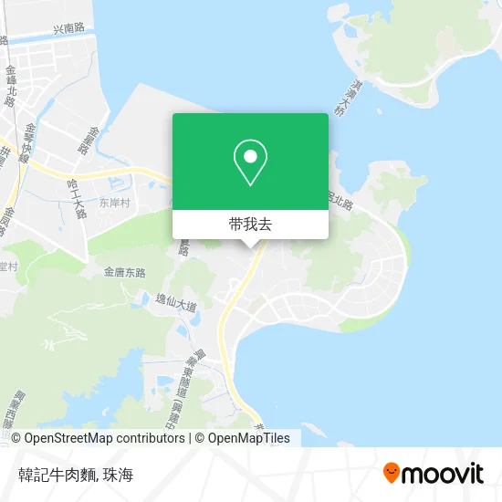 韓記牛肉麵地图