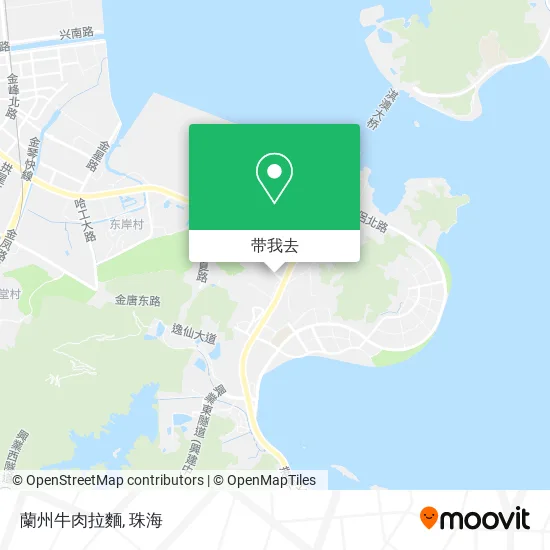 蘭州牛肉拉麵地图