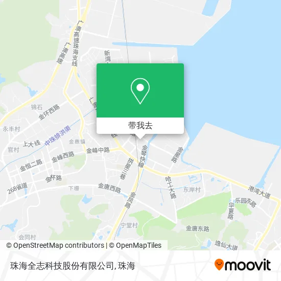 珠海全志科技股份有限公司地图