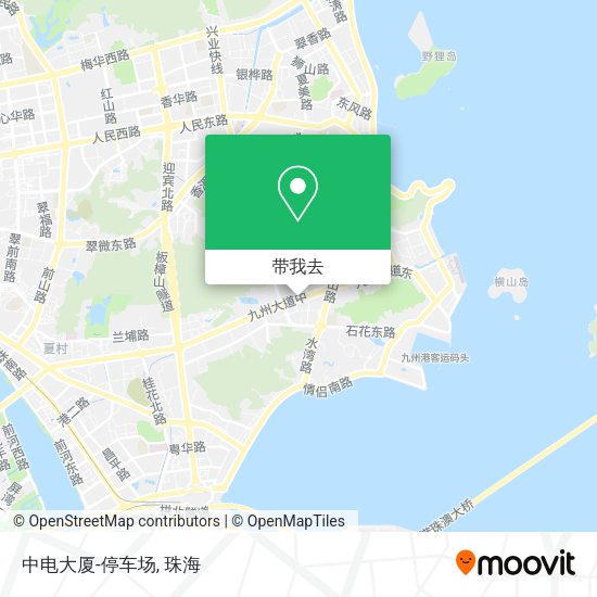 中电大厦-停车场地图