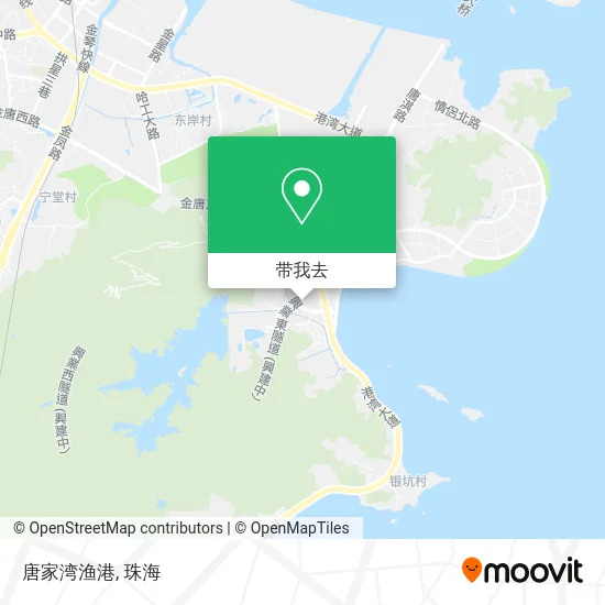 唐家湾渔港地图