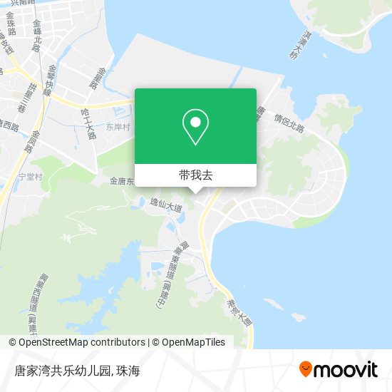 唐家湾共乐幼儿园地图