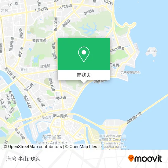 海湾·半山地图