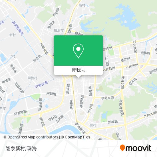 隆泉新村地图