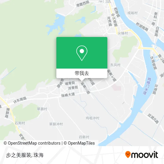 步之美服装地图