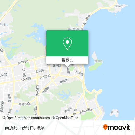 南厦商业步行街地图
