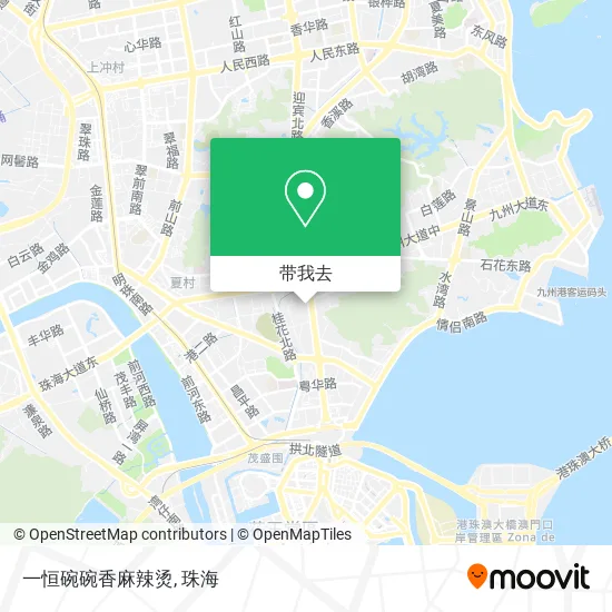 一恒碗碗香麻辣烫地图