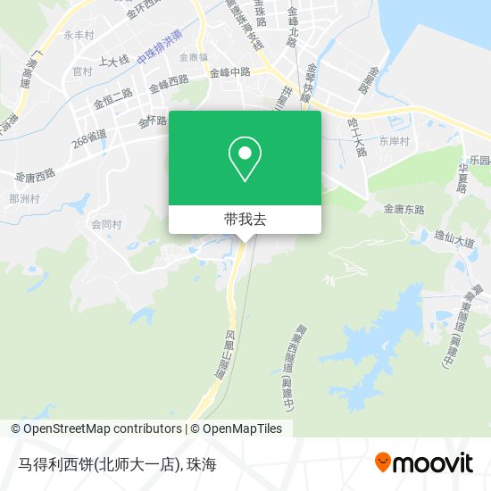 马得利西饼(北师大一店)地图